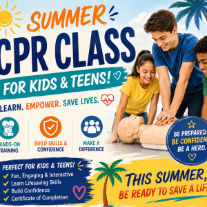 SUMMER CPR CLASS